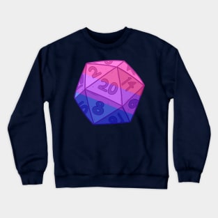 Pride Dice - Bisexual Crewneck Sweatshirt